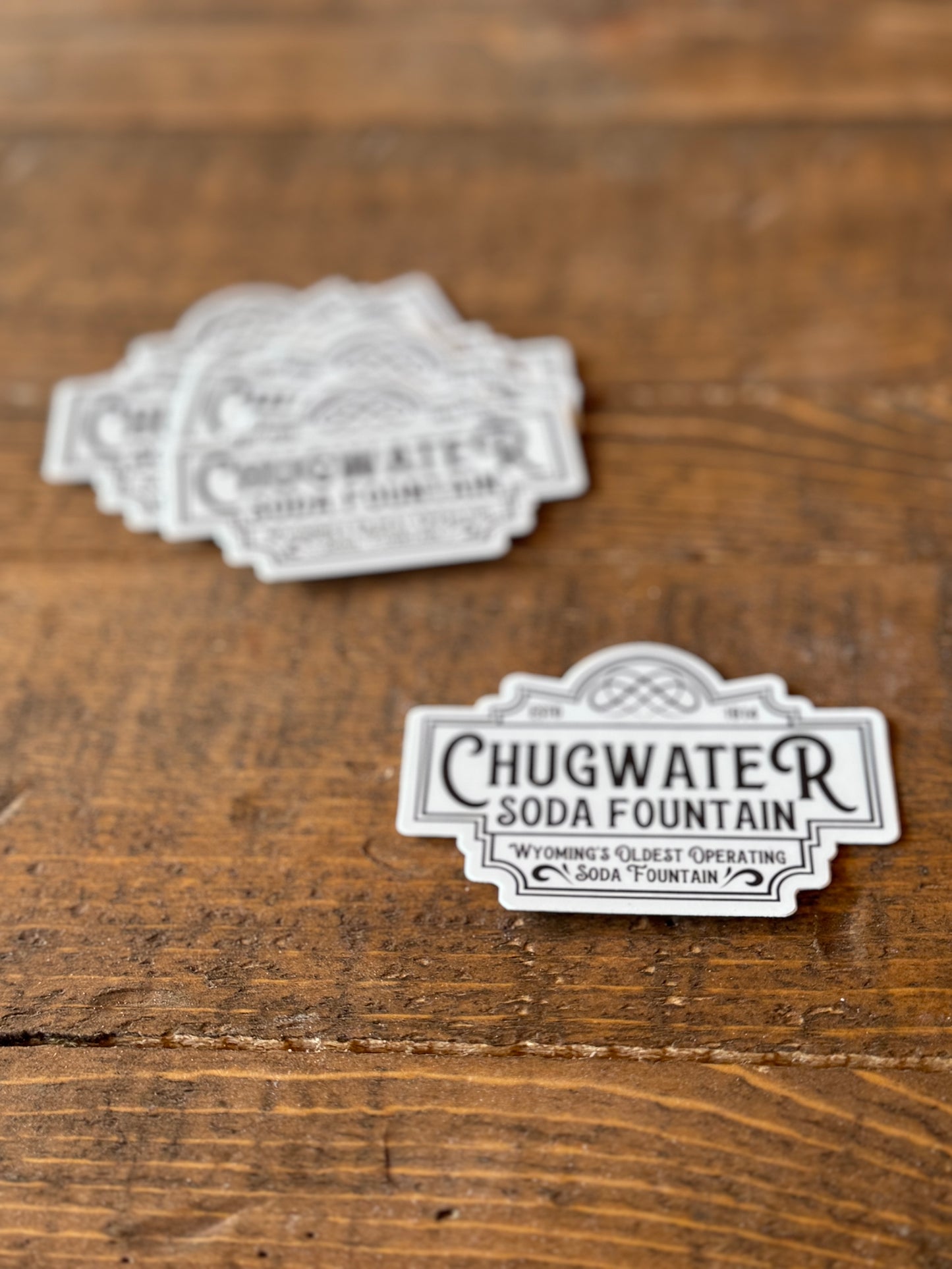 Soda Fountain Stickers
