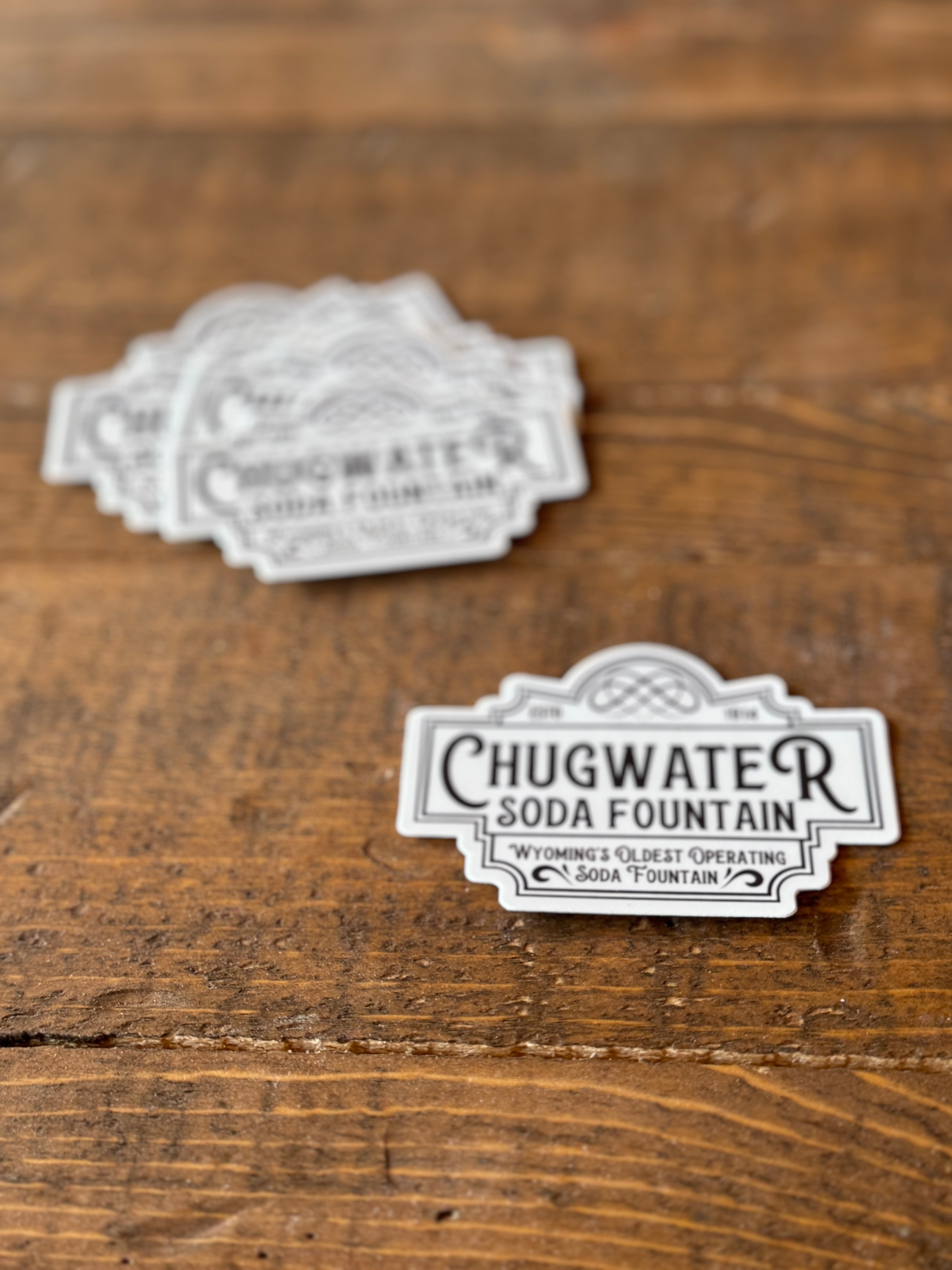 Soda Fountain Stickers – Chugwater Soda Fountain