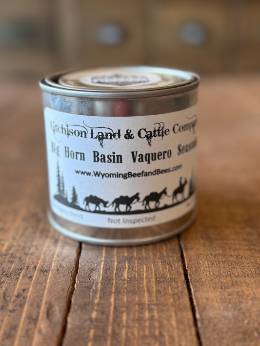 Big Horn Basin Vaquero Seasoning